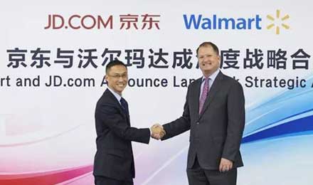 沃尔玛与京东“联姻”一年似乎过的不错……
