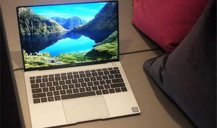 华为发布首款全面屏笔记本Matebook X Pro屏占比达91%售价破万