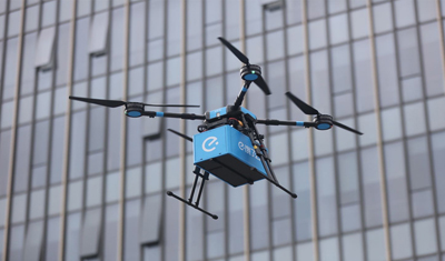 饿了么获批中国首条外卖无人机配送航线