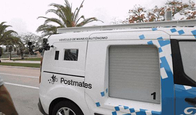 外卖小哥要失业了:福特联手Postmates测试自动驾驶车外卖业务 外卖小哥要失业了:福特联手Postmates测试自动驾驶车外卖业务