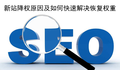 如何判断新站是否被降权?新站降权原因及如何快速解决恢复权重? 如何判断新站是否被降权?新站降权原因及如何快速解决恢复权重?