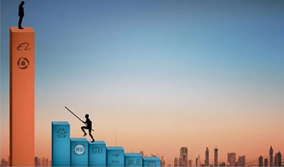 互联网第二梯队在山腰下沉 互联网第二梯队在山腰下沉