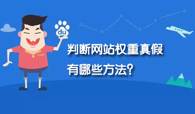 判断网站权重真假有哪些方法？