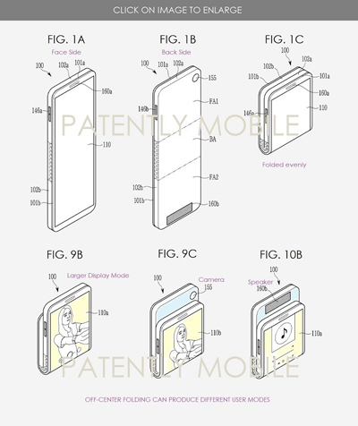 三星折叠屏新专利曝光,手机秒变随身听 三星折叠屏新专利曝光,手机秒变随身听