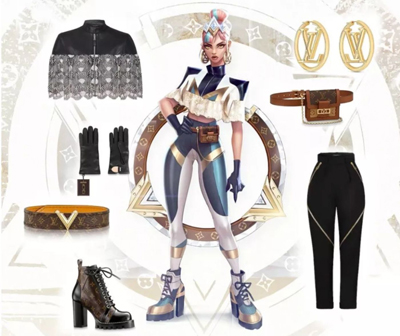 LV与《英雄联盟》的合作，电竞流量渗透到高端品牌